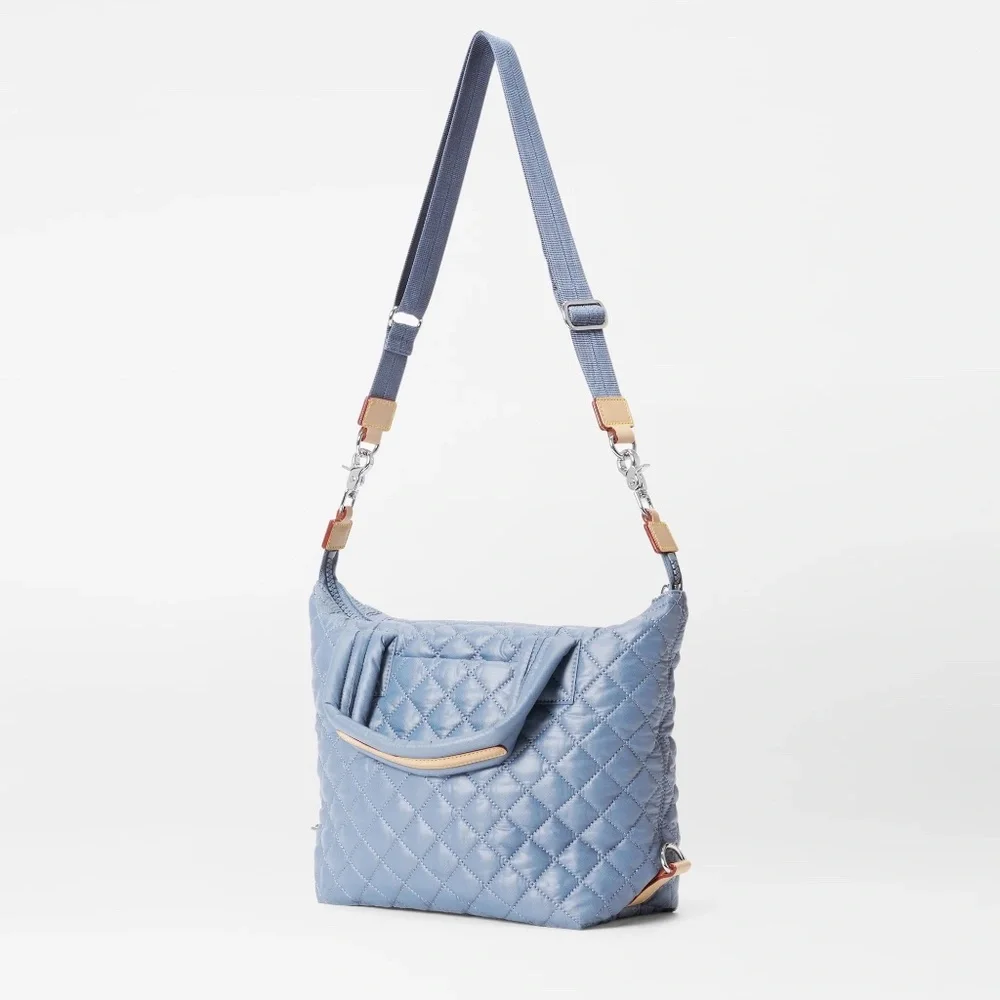 MZ Wallace Small Sutton Deluxe in Stone Blue - Picture 2 of 12